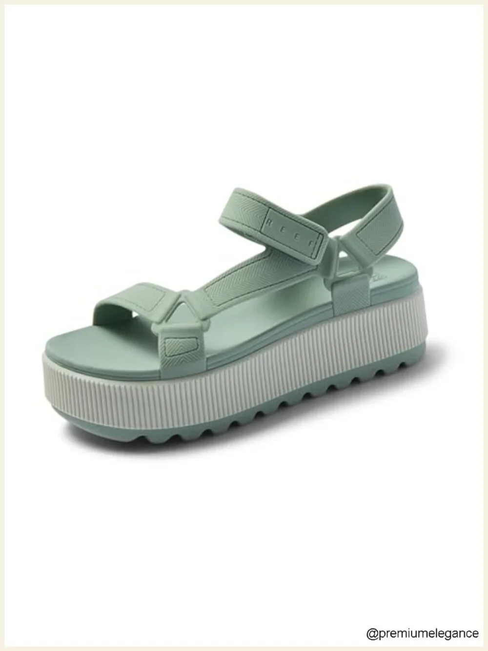 Women's Platform Sandals with Adjustable Instep Strap